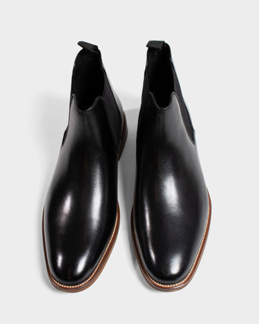 Botas de cuero para hombre trevor chelsea boot