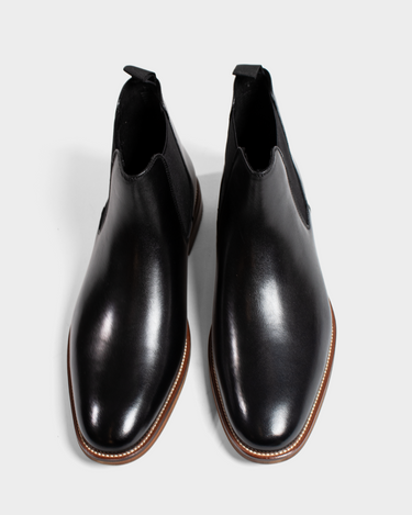 Botas de cuero para hombre trevor chelsea boot