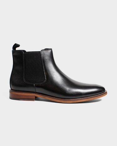 Botas de cuero para hombre trevor chelsea boot
