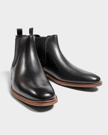 Botas de cuero para hombre trevor chelsea boot
