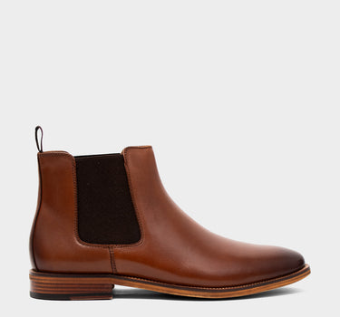 Botas de cuero para hombre trevor chelsea boot