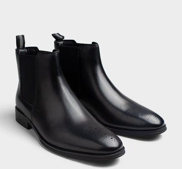 Botas de cuero para hombre ashford chelsea