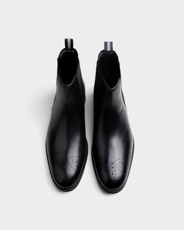 Botas de cuero para hombre ashford chelsea