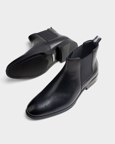Botas de cuero para hombre ashford chelsea