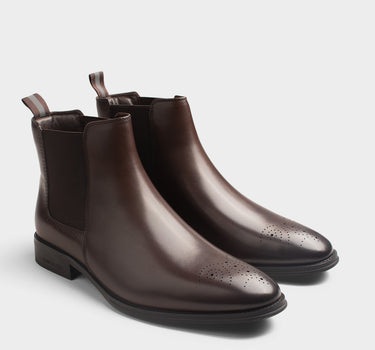 Botas de cuero para hombre ashford chelsea