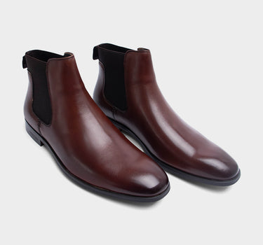 Botas de cuero para hombre the vibe chelsea