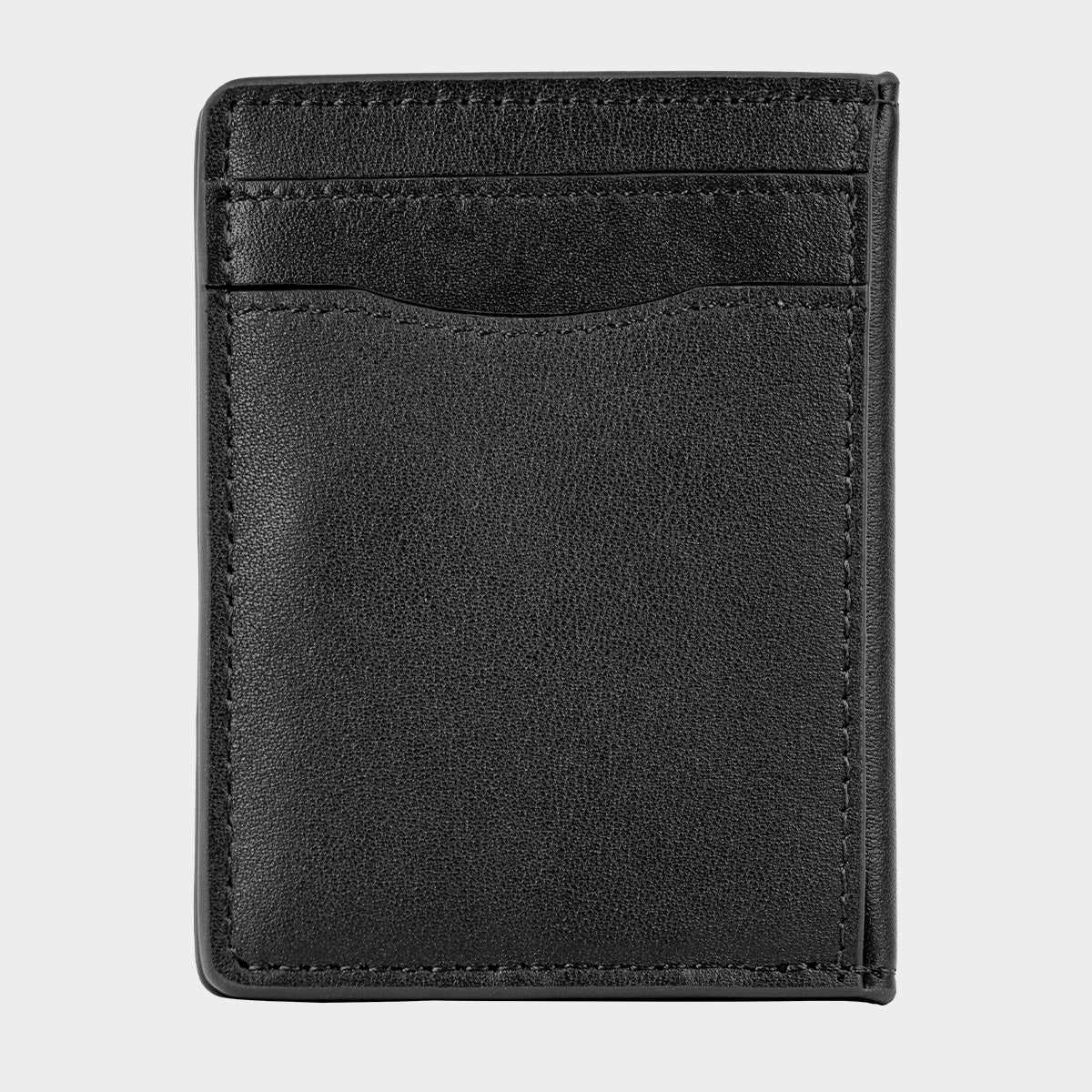 Tarjetero de cuero para hombre