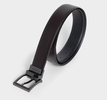 Correa de cuero reversible para hombre
