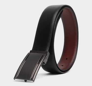 Correa de cuero reversible para hombre