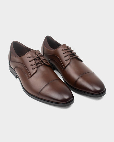 Zapatos de vestir para hombre randy toe cap lace up