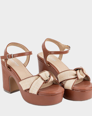 Sandalias de tacón para mujer posie chunky heel sandal