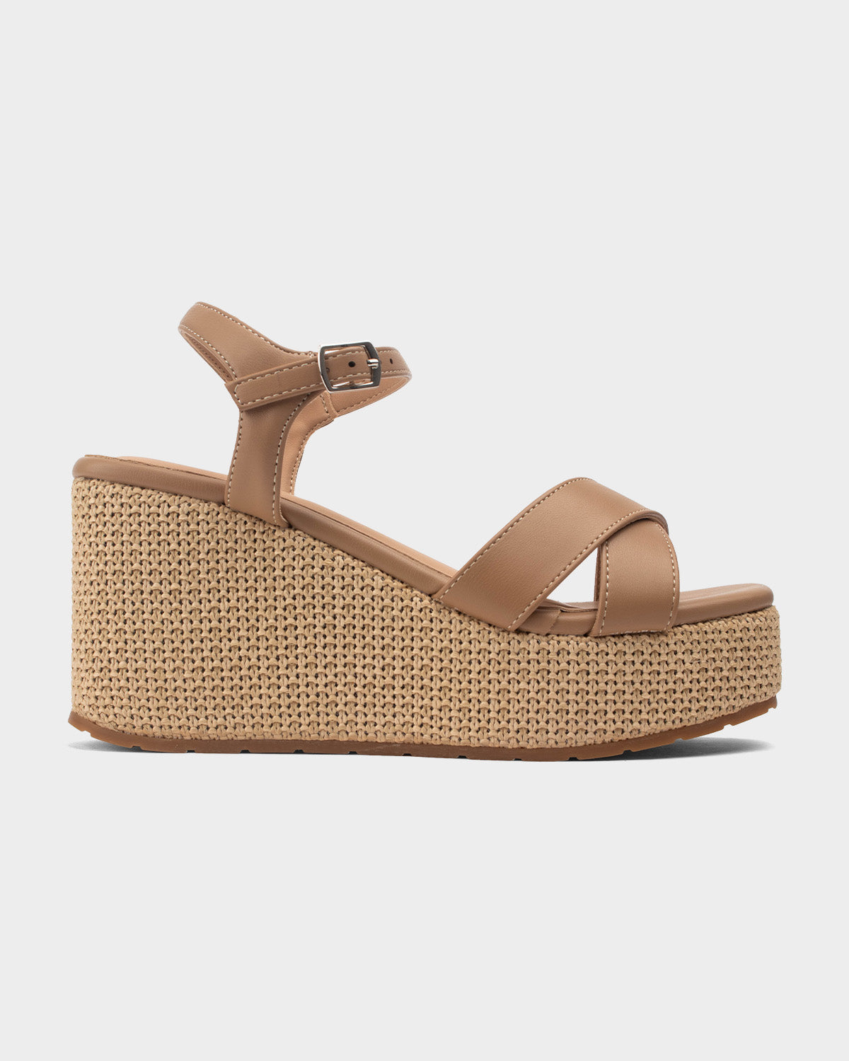 Plataformas para mujer card ankle strap wedge