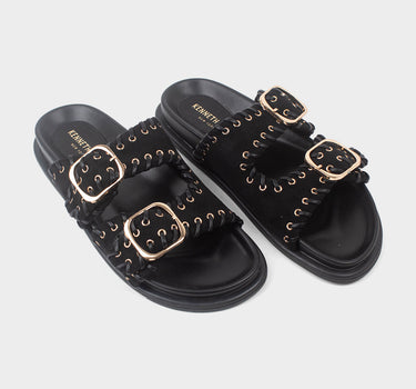 Sandalias para mujer hatcher buckle slide