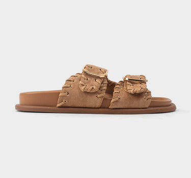 Sandalias para mujer hatcher buckle slide