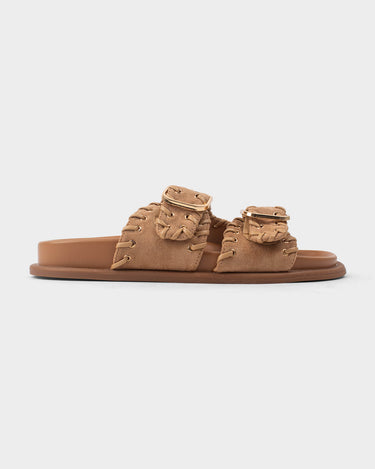 Sandalias para mujer hatcher buckle slide