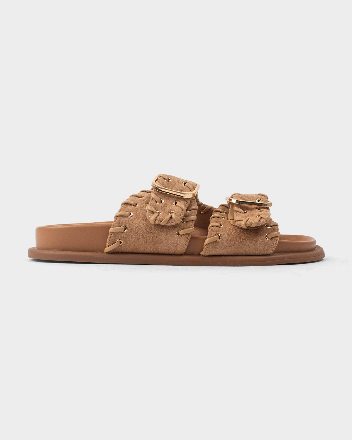 Sandalias para mujer hatcher buckle slide