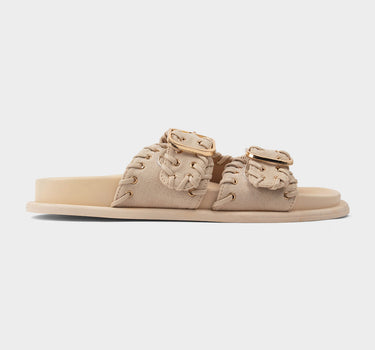 Sandalias para mujer hatcher buckle slide