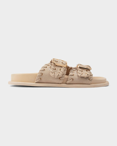 Sandalias para mujer hatcher buckle slide