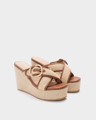 Plataformas para mujer naomi 2 strap wedge