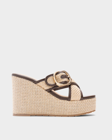Plataformas para mujer naomi 2 strap wedge