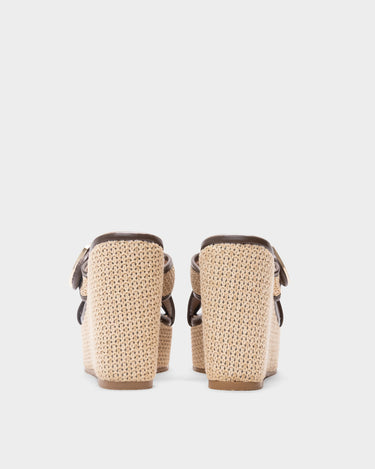 Plataformas para mujer naomi 2 strap wedge