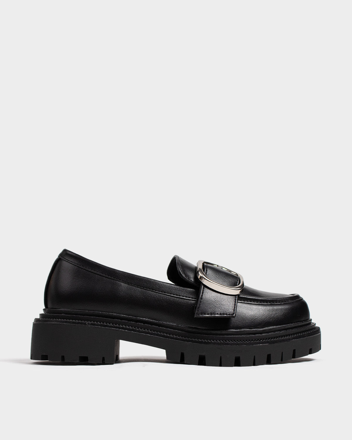 Flats para mujer jordis buckle loafer