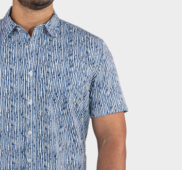 camisa manga corta para hombre